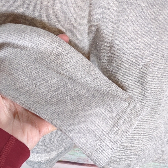 Gray Embroidered Women's Top - Picture 5 of 8